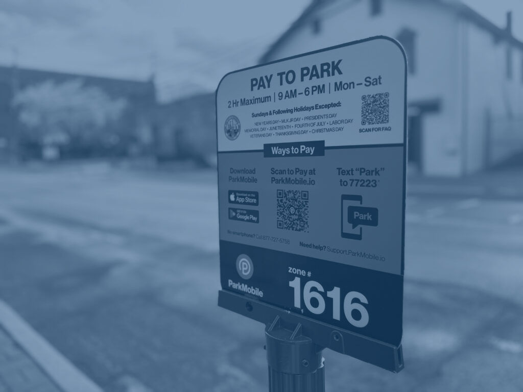 ParkMobile - On-Street Parking - blue